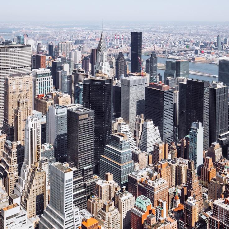 City skyline in Paris, France